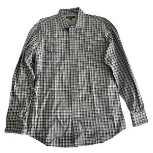 Banana Republic Men’s Slim Fit Plaid Shirt – Size Large